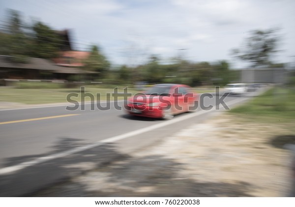 The\
car uses a blur speed as a background or\
wallpaper