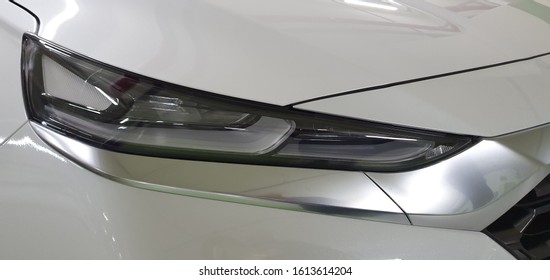 car vehicle head lights design - Shutterstock ID 1613614204