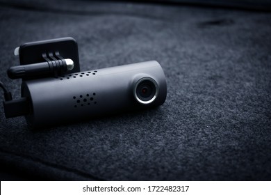 Car video camera (dash cam) in car ,Concept of safety camera for car protection, technology for safety - Shutterstock ID 1722482317