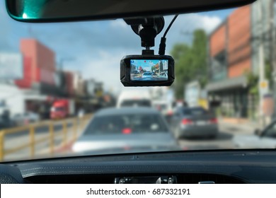 car video recorder - Shutterstock ID 687332191