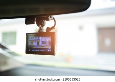 Car video recorder, cctv, safety first - Shutterstock ID 2195833025