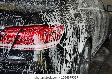 Car Wash With Foam In Car Wash