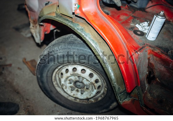 car wheel arch\
restoration, body repair