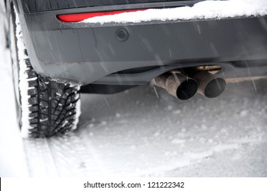 Car In Winter