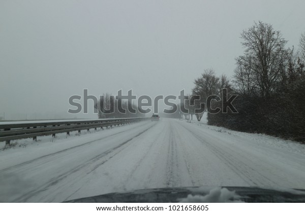 Car - Winter - Poor\
visibility