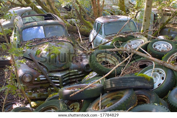 Photos Of Old Car Wrecks