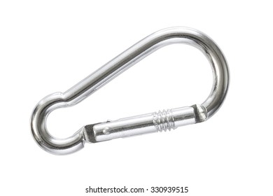 Carabiner Isolated On White Background