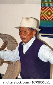 Carabuela Ecuador Circa December 2017 Elderly Stock Photo 1093806551 ...