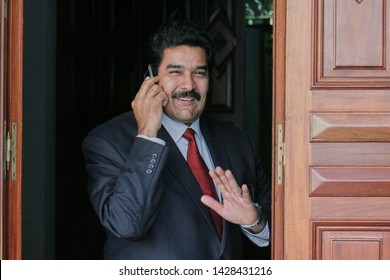 Caracas (Venezuela) March 3, 2010.  Nicolas Maduro, President Of Venezuela. 