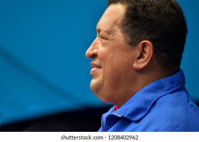 Caracas, Venezuela, October 2012: Last Campaign For President Hugo Chavez