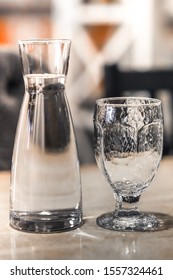 
Carafe With Water And Glass