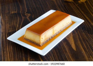 Caramel Custard, Custard Pudding, Flan