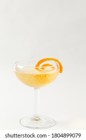 Caramel Drink In Coupe Glass