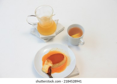 Crème Caramel That I Baked And Shot Myself. They Are Soft, Silky And Melt In Your Mouth.