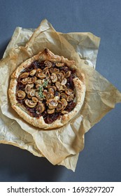 Caramelised Onion And Mushroom Galette