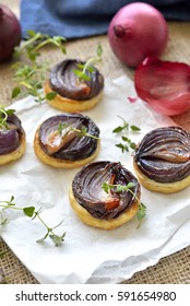 Caramelised Red Onion Tatin