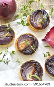 Caramelised Red Onion Tatin