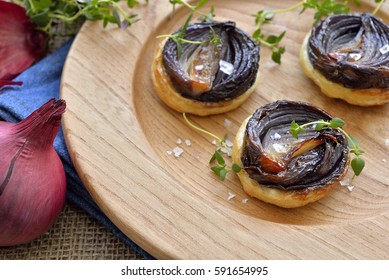 Caramelised Red Onion Tatin