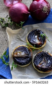 Caramelised Red Onion Tatin