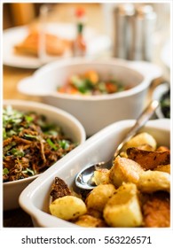 Caramelised Roast Potatoes Sunday Lunch