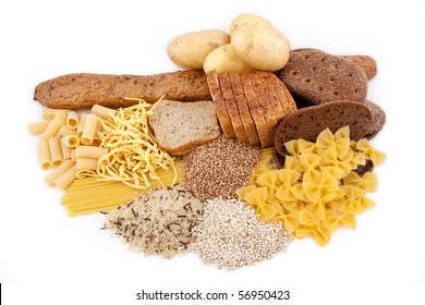 Carbohydrate Food Isolated With Potato