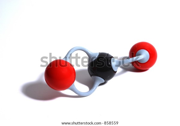 Carbon Dioxide Molecule Model Stock Photo Shutterstock