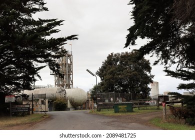 Carbon Dioxide Plant, Victoria Australia.   10 December 2021.   Plant owned by BOC 