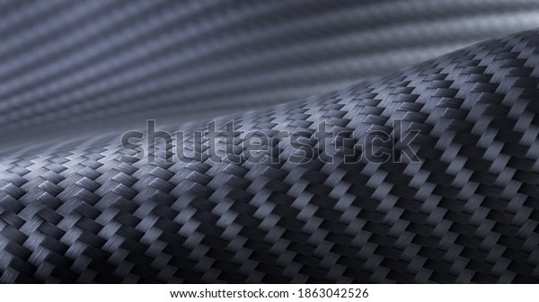 Carbon fiber composite raw material. Texture\
panorama of black carbon\
fiber.