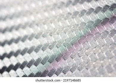 Carbon Fiber Texture High Heat Exposure Abstract