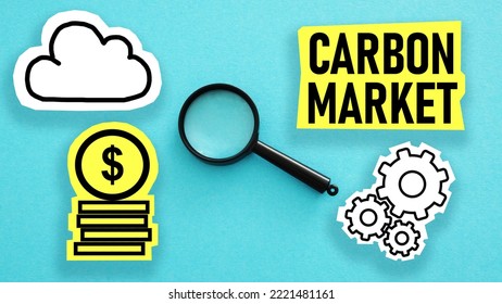 Carbon Market Is Shown Using A Text