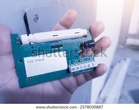 Carbondioxide module sensor for control machine.