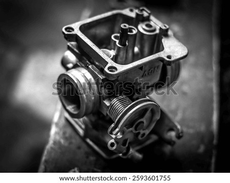 Carburetor engine after checking and cleaning