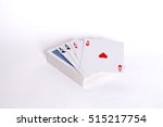 Card deck. Aces