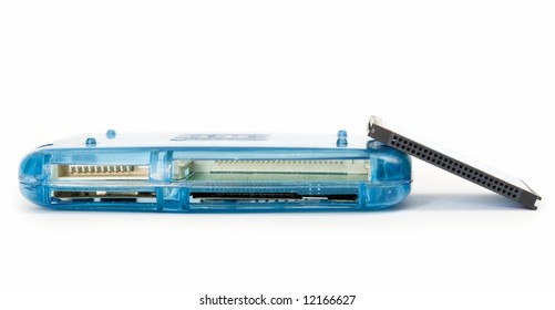 Card Reader and CompactFlash on a white background