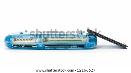 Card Reader and CompactFlash on a white background