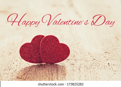 card for valentines day with text  happy valentines day  - Shutterstock ID 173825282