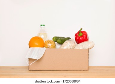 Cardboard Box Donations Food Butter Cereals Stock Photo 1723588984 ...