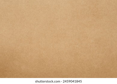 Cardboard sheet texture background, pattern of brown kraft paper with vintage style.