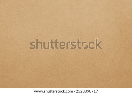Cardboard sheet texture background, pattern of brown kraft paper with vintage style.
