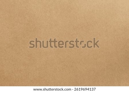 Cardboard sheet texture background, pattern of brown kraft paper with vintage style.