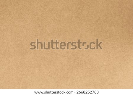 Cardboard sheet texture background, pattern of brown kraft paper with vintage style.