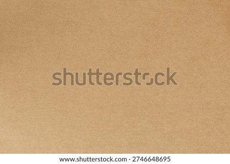 Cardboard sheet texture background, pattern of brown kraft paper with vintage style.
