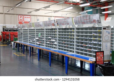 Cardiff Uk January 22 2019 Royal Mail Letter And Parcel Sorting Areas 