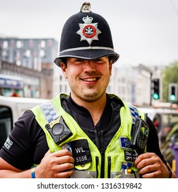 Cardiff, UK. June 2017. Constable, South Wales Police.