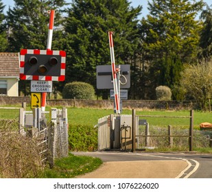 Unmanned Level Crossing High Res Stock Images Shutterstock