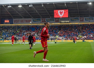 Cardiff, Wales UK, 5622: Gareth Bale During The Wales V Ukraine World Cup Play Off Final