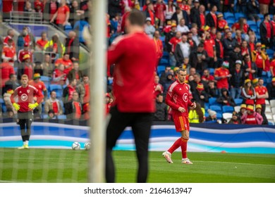 Cardiff, Wales UK, 5622: Gareth Bale During The Wales V Ukraine World Cup Play Off Final