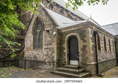 Cardiff, Wales, UK - 6.20.2021: Eglwys Dewi Sant - St David's Church