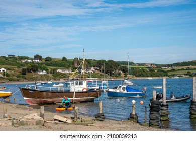 Cardigan Ceredigion Wales UK July 13 2022 Boats At Patch Boat Club