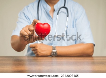 Cardiology specialist providing treatment and expert care. Experience specialist cardiology care, diagnosis, and prevention, improving heart health and well-being. Medical Concept